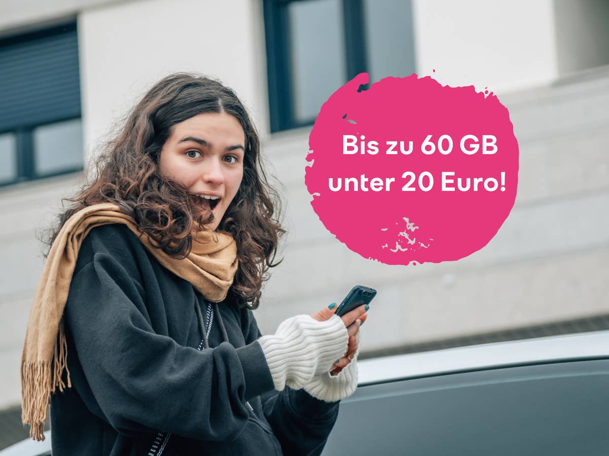 Telekom-Tarife bis zu 60 GB unter 20 Euro!