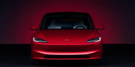 Foto: E-auto Tesla Model 3