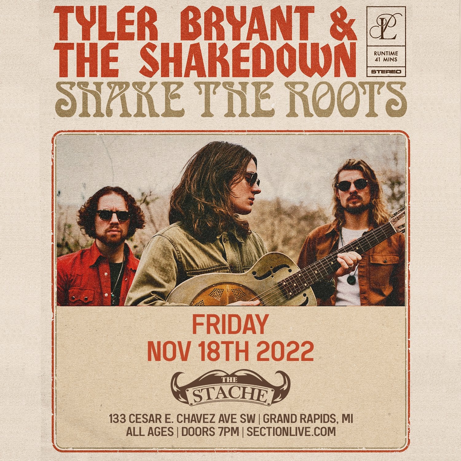 Tyler Brant & The Shakedown und ihr neues Album Shake The Roots