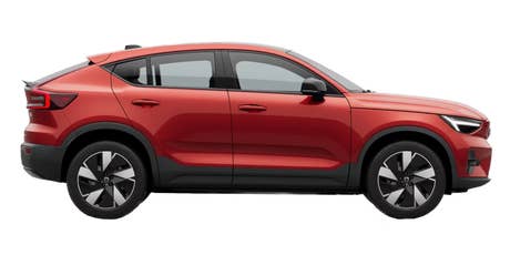 Volvo_C40 recharge Twin Motor_seitlich_rot Volvo_C40 recharge Twin Motor_seitlich_rot
