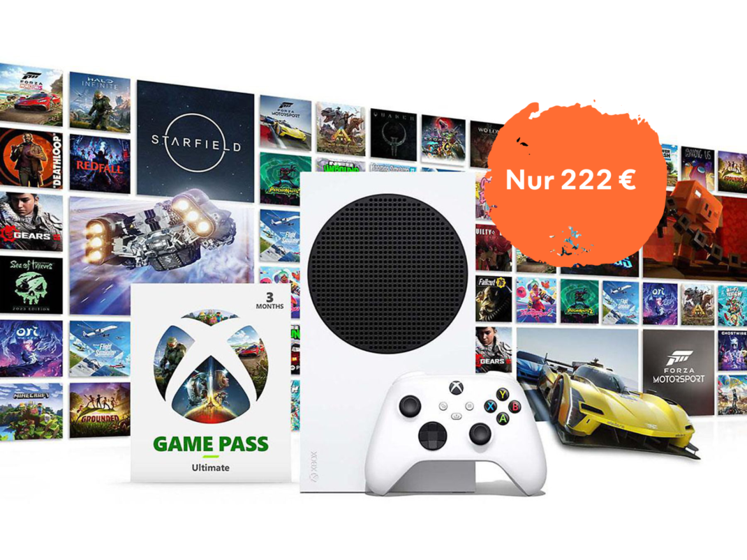 #Nur noch kurze Zeit: Xbox Series S mit Game Pass im Black Friday Sale