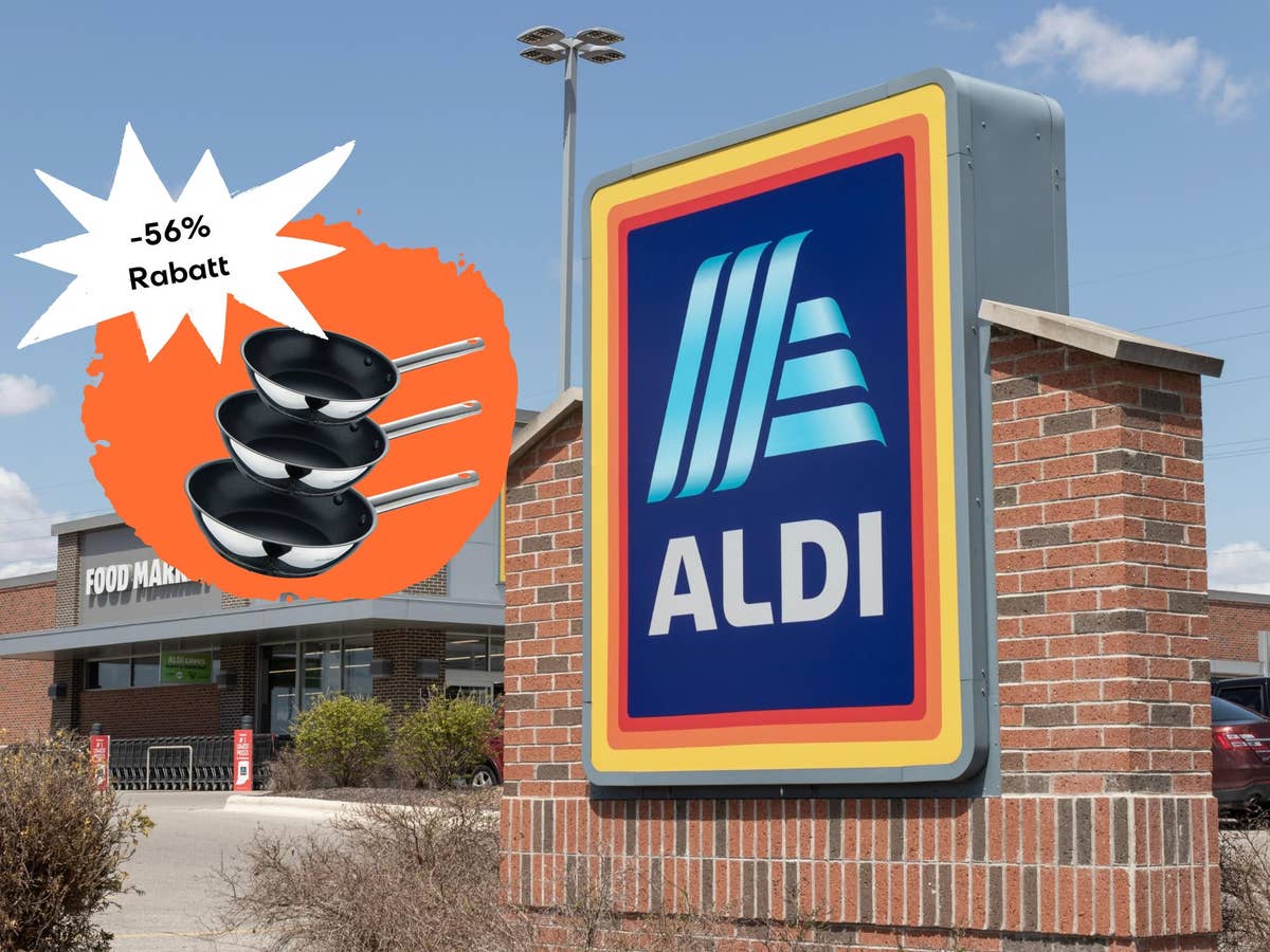 Ab sofort - Aldi verkauft Pfannen-Set super günstig