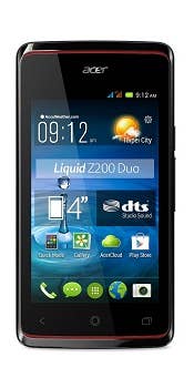 ACER Liquid Z200 Datenblatt - Foto des ACER Liquid Z200