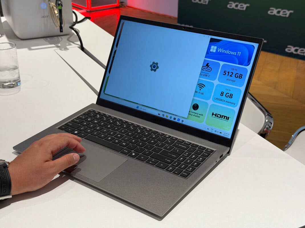 Acer Aspire Go15 mit Snapdragon C im Ersteindruck