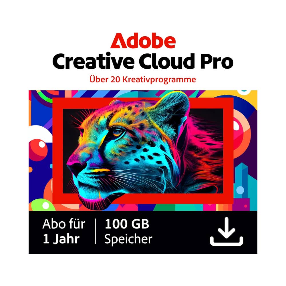 Adobe Creative Cloud Jahresabo Adobe Creative Cloud Jahresabo