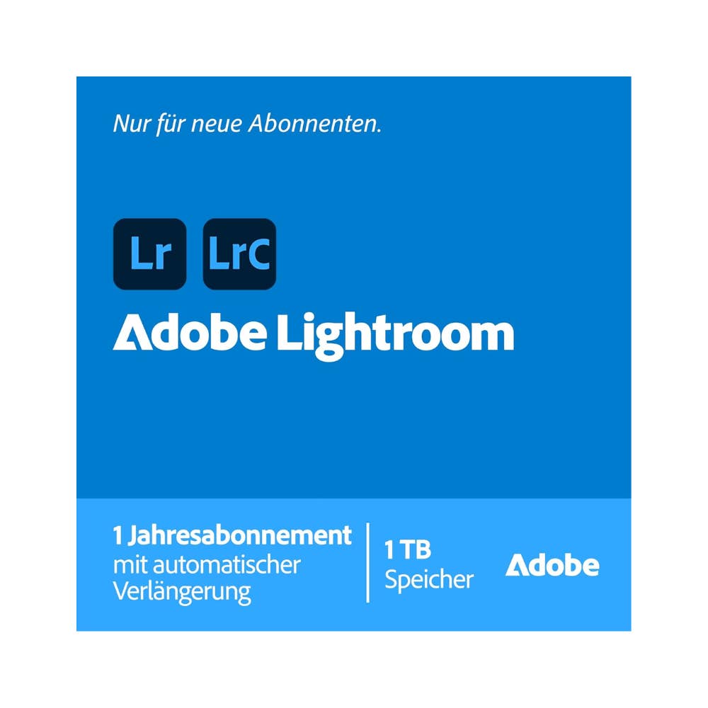 Adobe Lightroom 1-Jahres-Abo Adobe Lightroom 1-Jahres-Abo