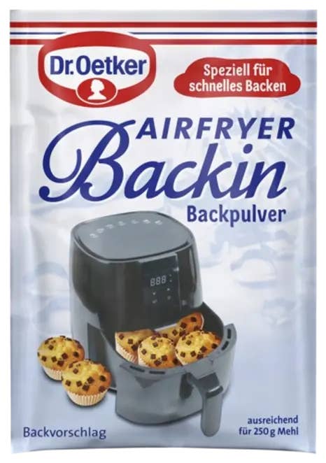 Das Dr. Oetker Airfryer Backin Backpulver