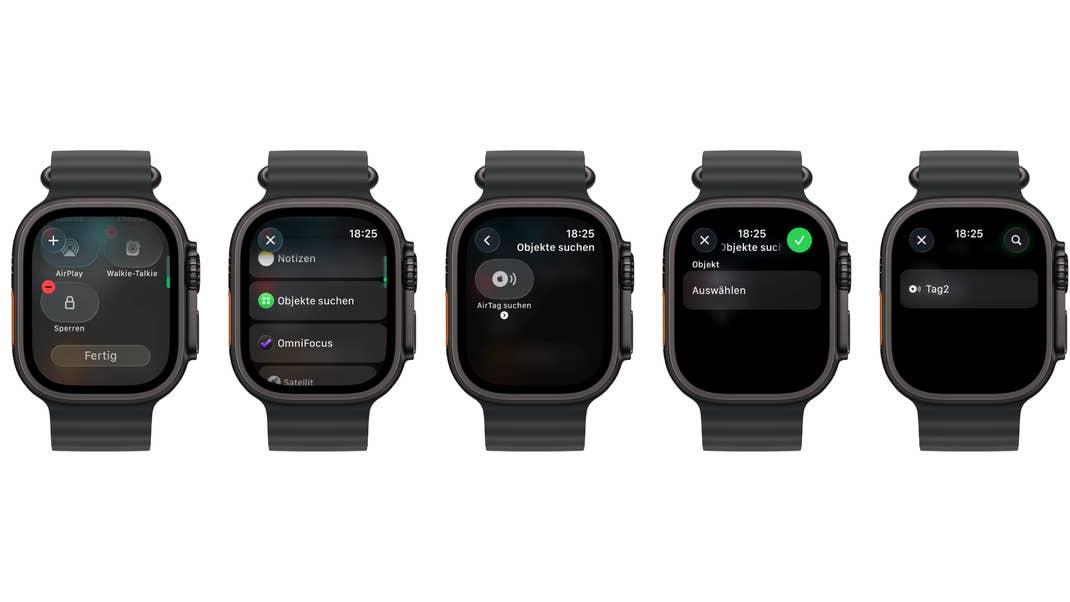 So richtest du die „Genaue Suche“ des AirTag 2 auf der Apple Watch ein