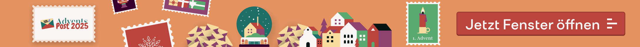 Öffne das Adventsfenster zum 1.Advent für die inside digital Adventspost