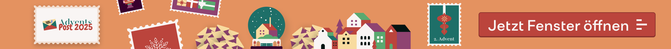 Öffne das Adventsfenster zum 2.Advent für die inside digital Adventspost