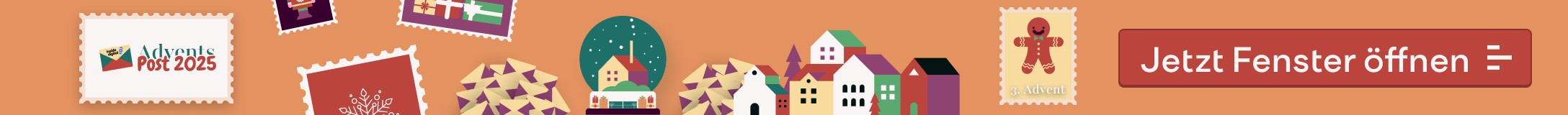Öffne das Adventsfenster zum 3.Advent für die inside digital Adventspost