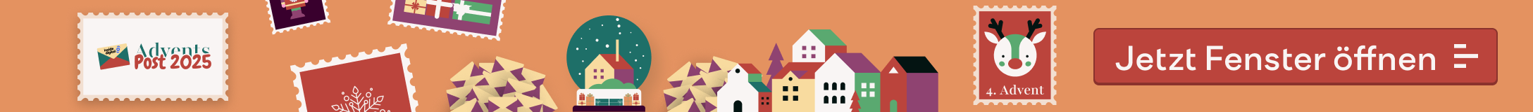 Öffne das Adventsfenster zum 4.Advent für die inside digital Adventspost