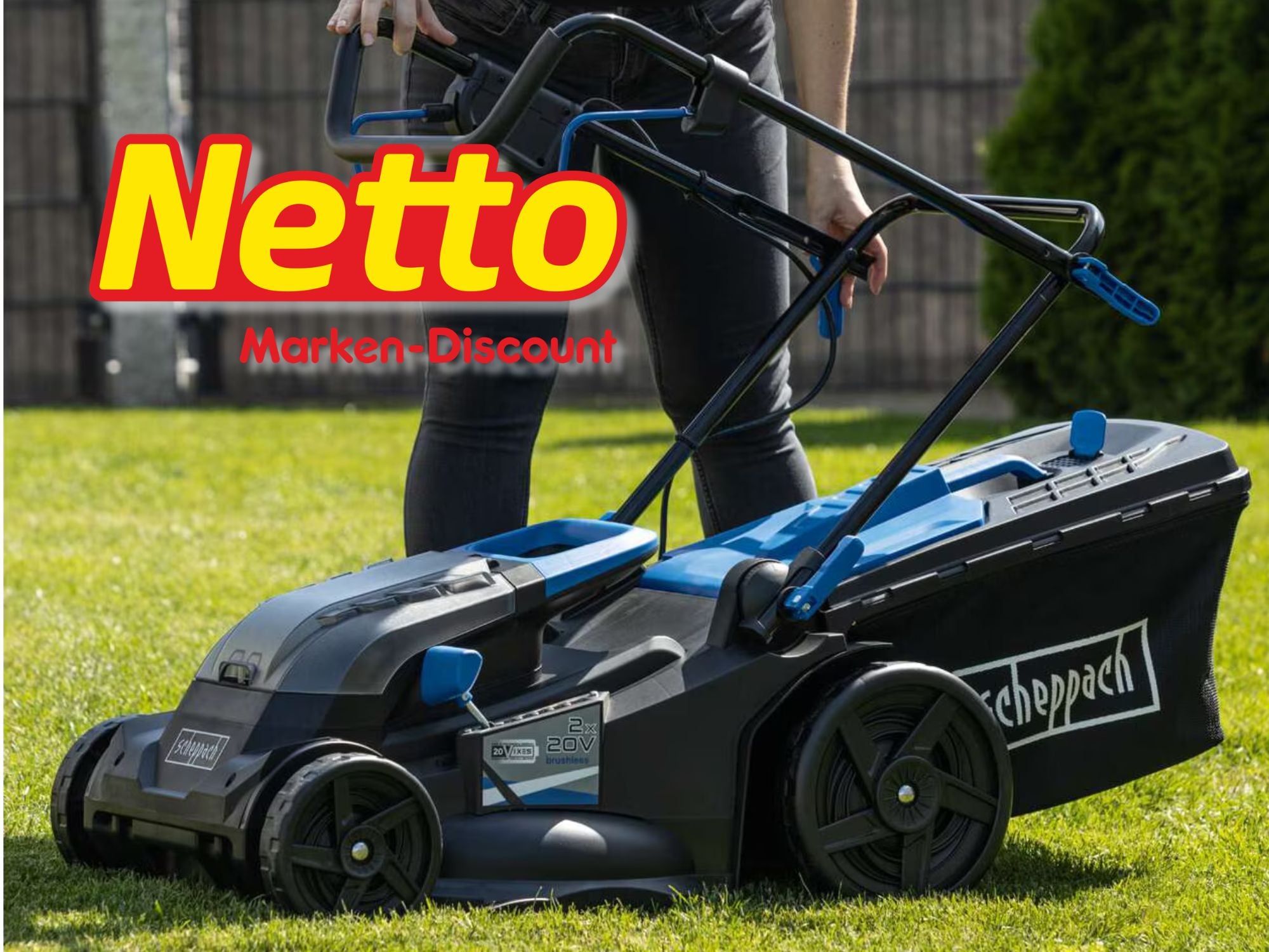 Netto schmeißt Rasenmäher zum Discounterpreis raus