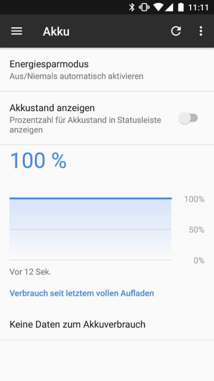 Akku und Energiemanagement des BQ Aquaris X Pro