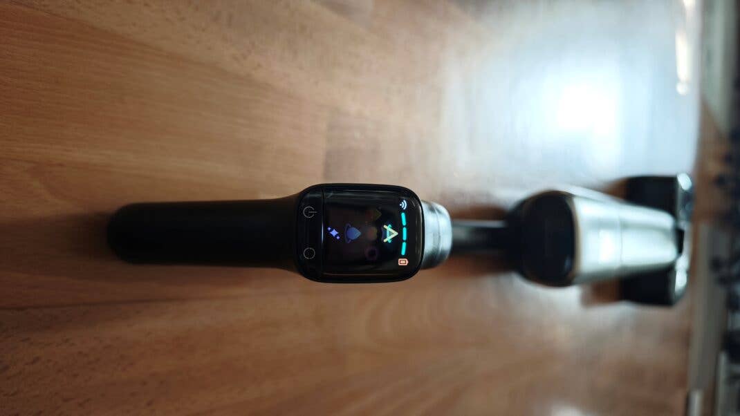 Das Display vom Dreame T16 Pro Heat