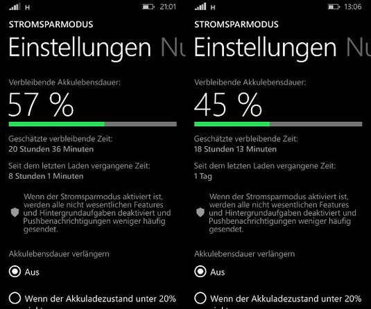 Akkulaufzeit Lumia 435 Akkulaufzeit Lumia 435