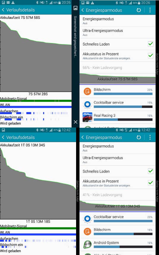 Akkulaufzeit Samsung Galaxy Note Edge Akkulaufzeit Samsung Galaxy Note Edge