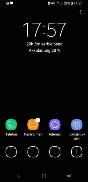 Akku-Manager und Energiesparmodi im Samsung Galaxy S8