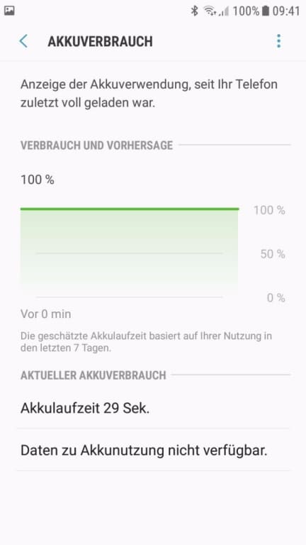 Akkutest des Samsung Galaxy J5 (2017) DUOS