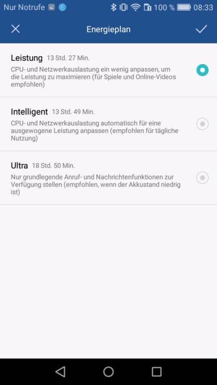 Akkutest Huawei Y6 (2017) Dual SIM