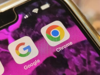Google App und Chrome App auf einem iPhone