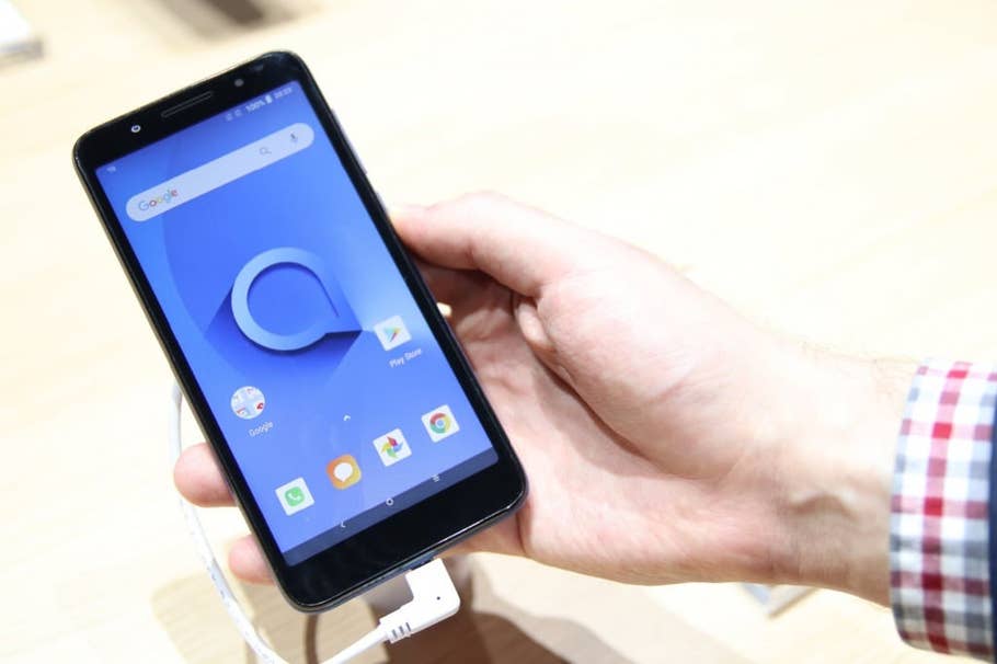 Alcatel 1X mit Android Go im Hands-On