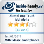 Alcatel One Touch Idol Alpha Testsiegel