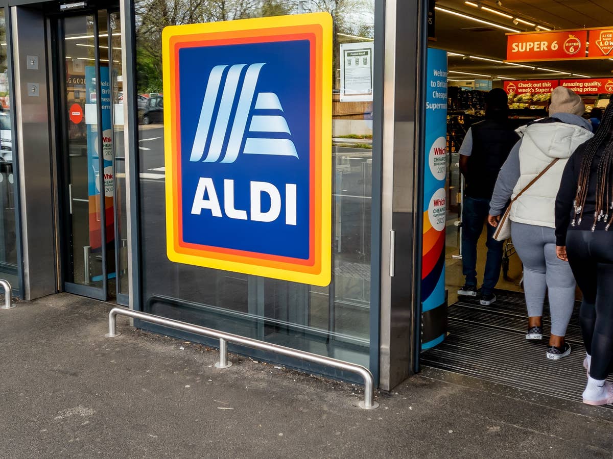 Aldi-Eingang