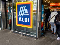 Aldi-Eingang