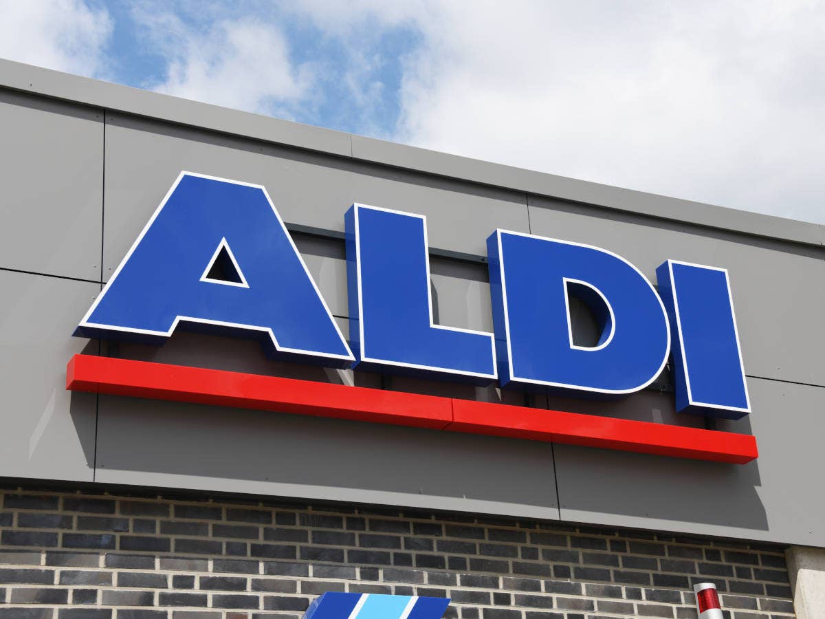 Aldi Logo an Außenfassade