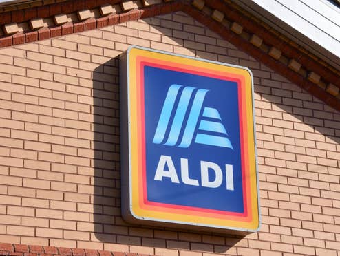 Aldi-Logo an einem Store