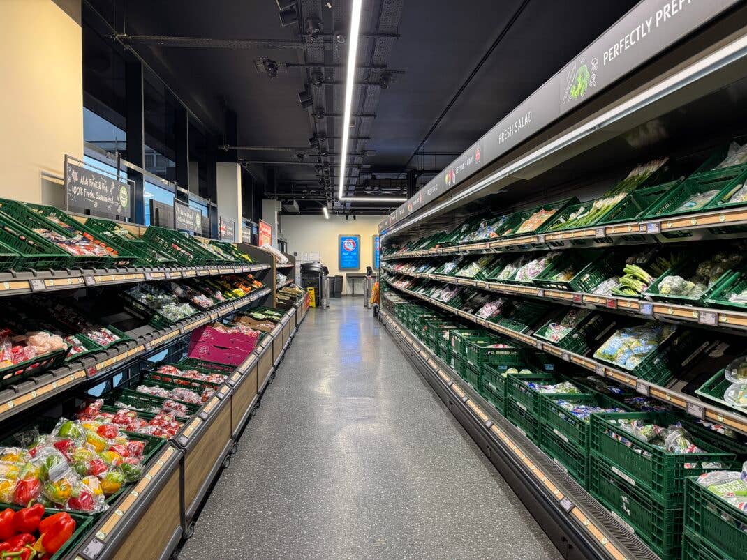 Auf den ersten Blick ein ganz normaler Aldi