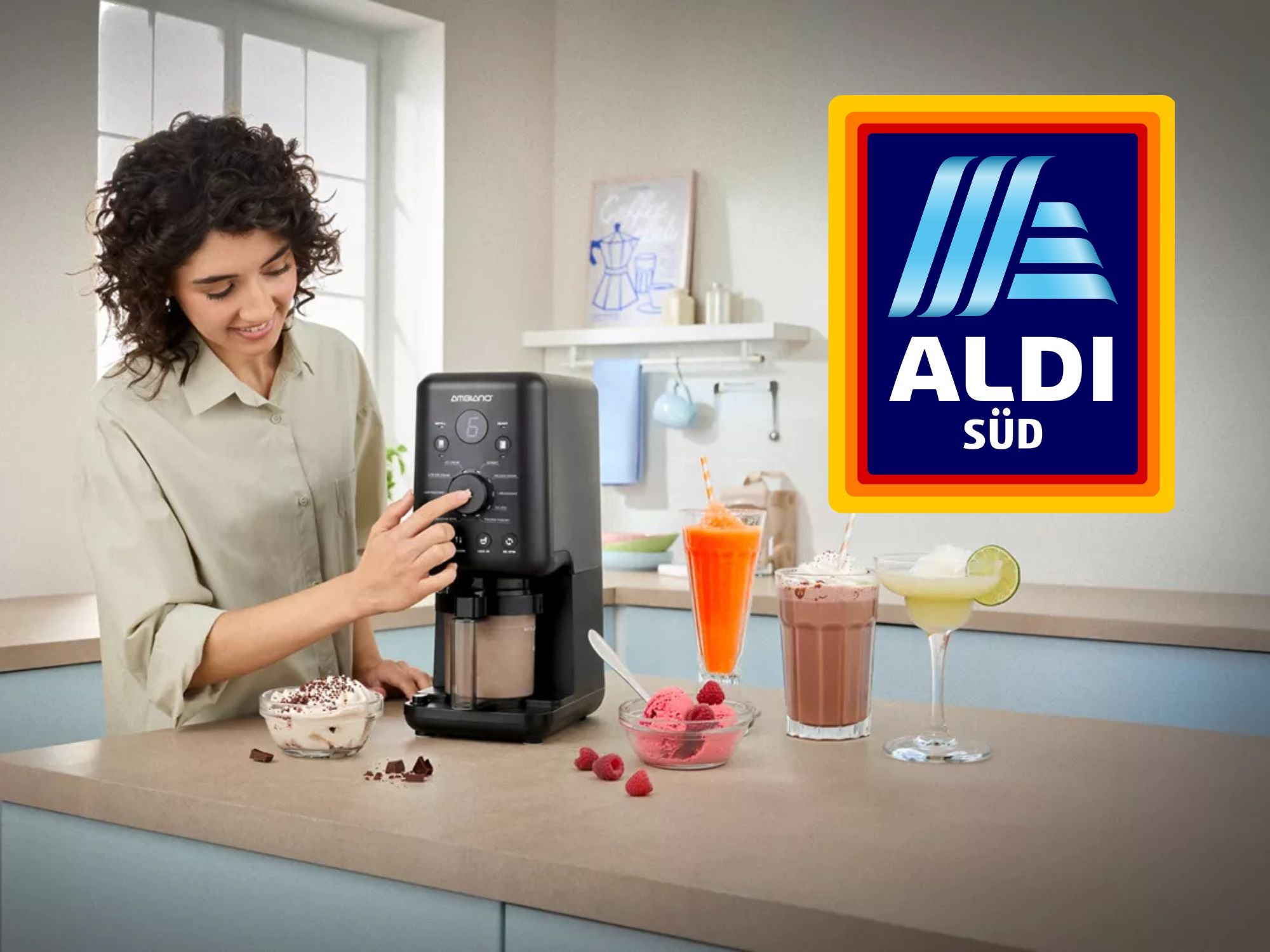 Aldi verkauft ab Montag (16.3.) Ninja-Eismaschinen-Klon für unter 100 Euro
