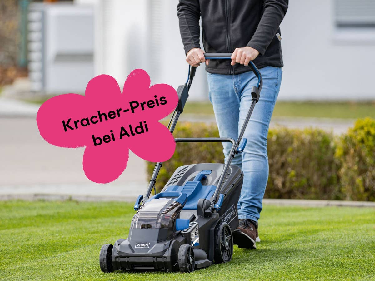 Aldi will jetzt nur 179 Euro für diesen Akku-Rasenmäher