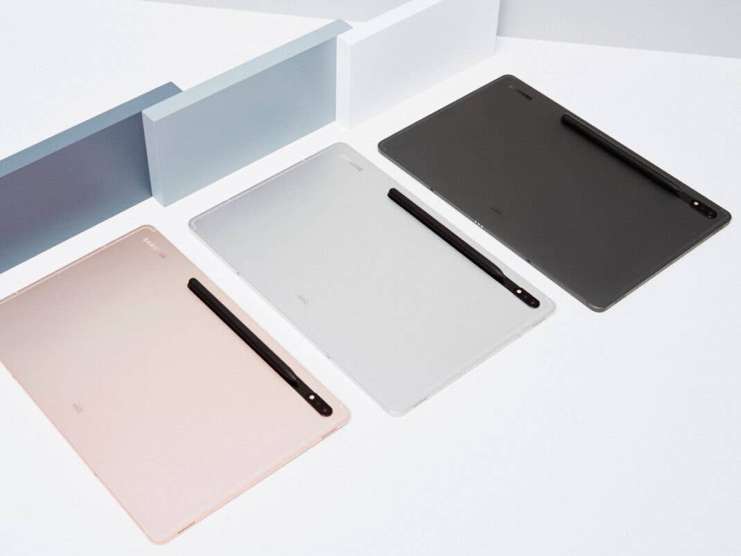 Alle Farben des Samsung Galaxy Tab S8