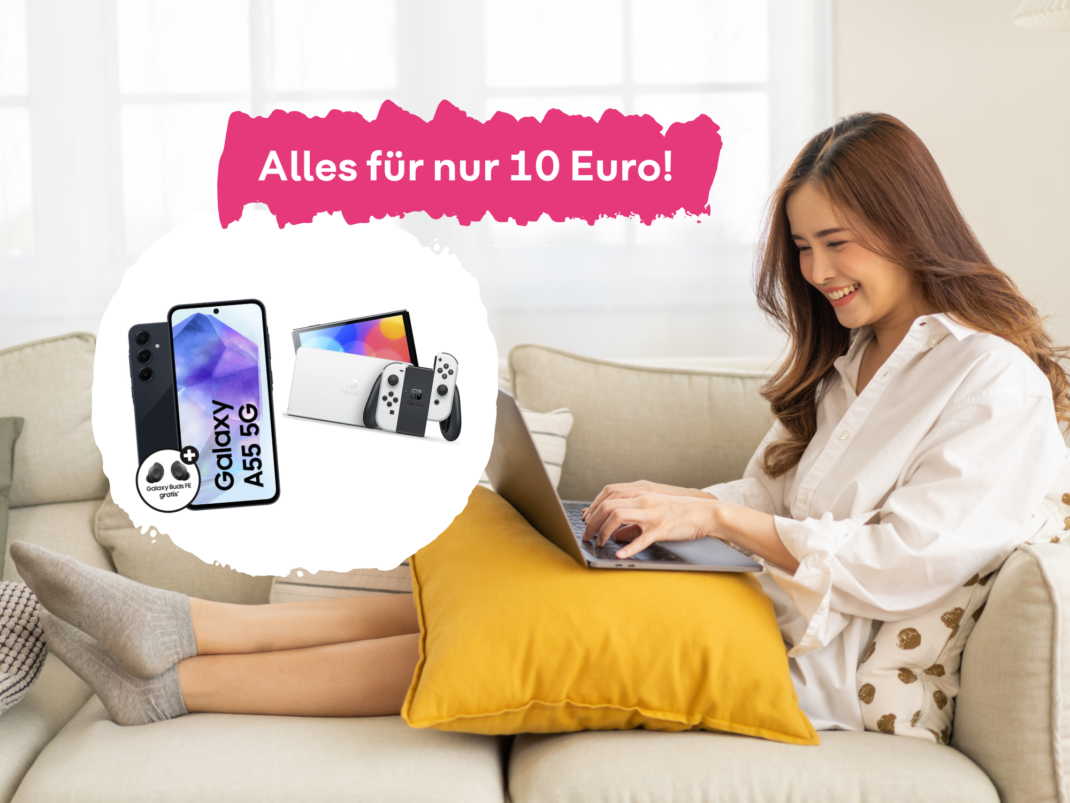 #Galaxy A55, Kopfhörer & Switch OLED – Alles für nur 10 Euro?!