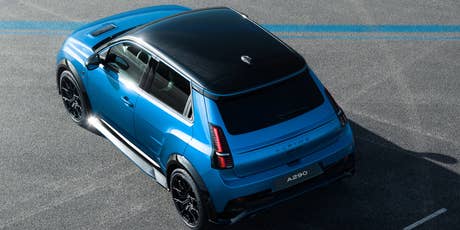 Foto: E-auto Alpine A290 GT Performance