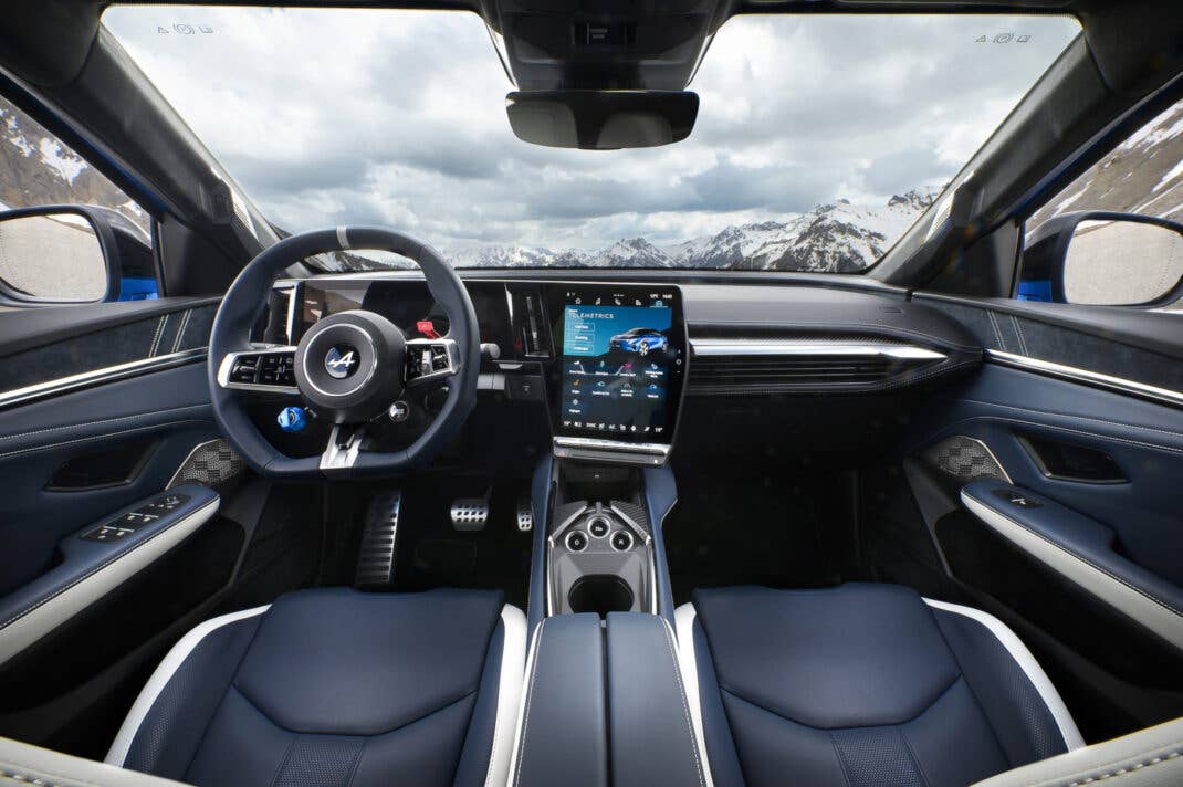 Cockpit des Alpine A390.