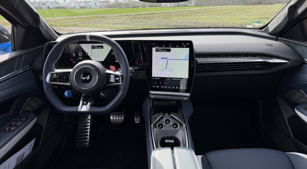 Cockpit Alpine A390 GT.