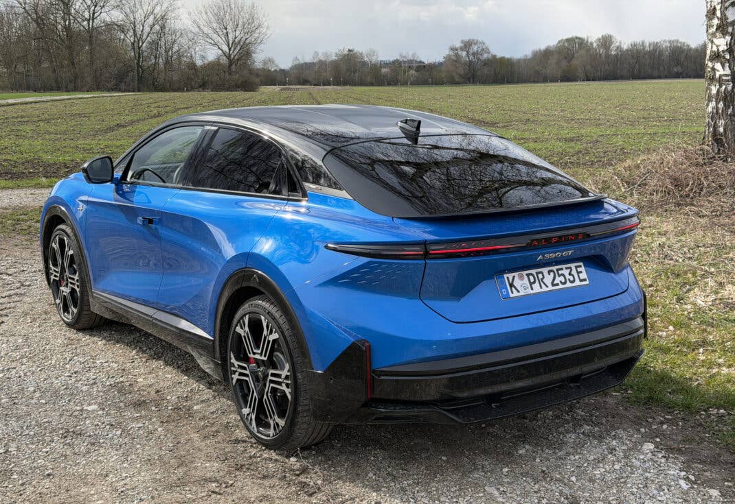 Heck der Alpine A390 GT.