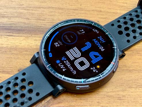 Amazfit Active Max Test: Akku-Gigant zum Kampfpreis Amazfit Active Max Frontansicht
