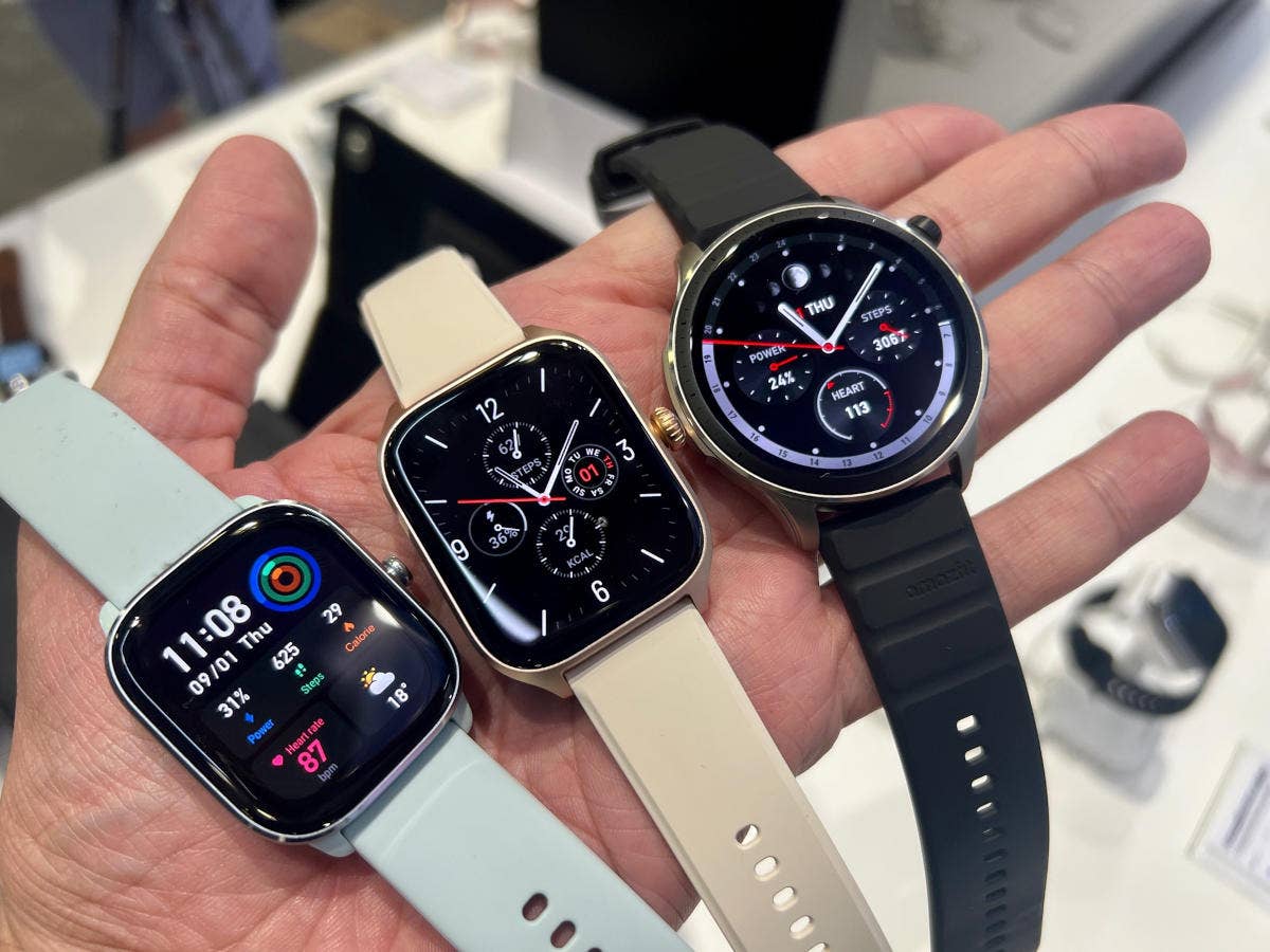 Amazfit GTR 4 und GTS 4 Vorstellung auf der IFA in Berlin.