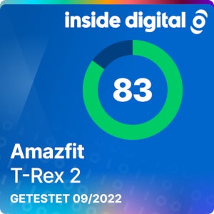 Amazfit T-Rex 2 Testsiegel
