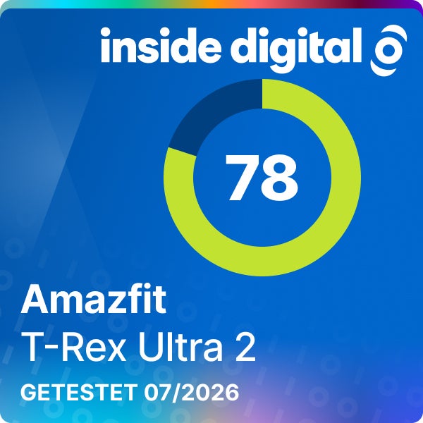 Amazfit T-Rex Ultra 2 Testsiegel