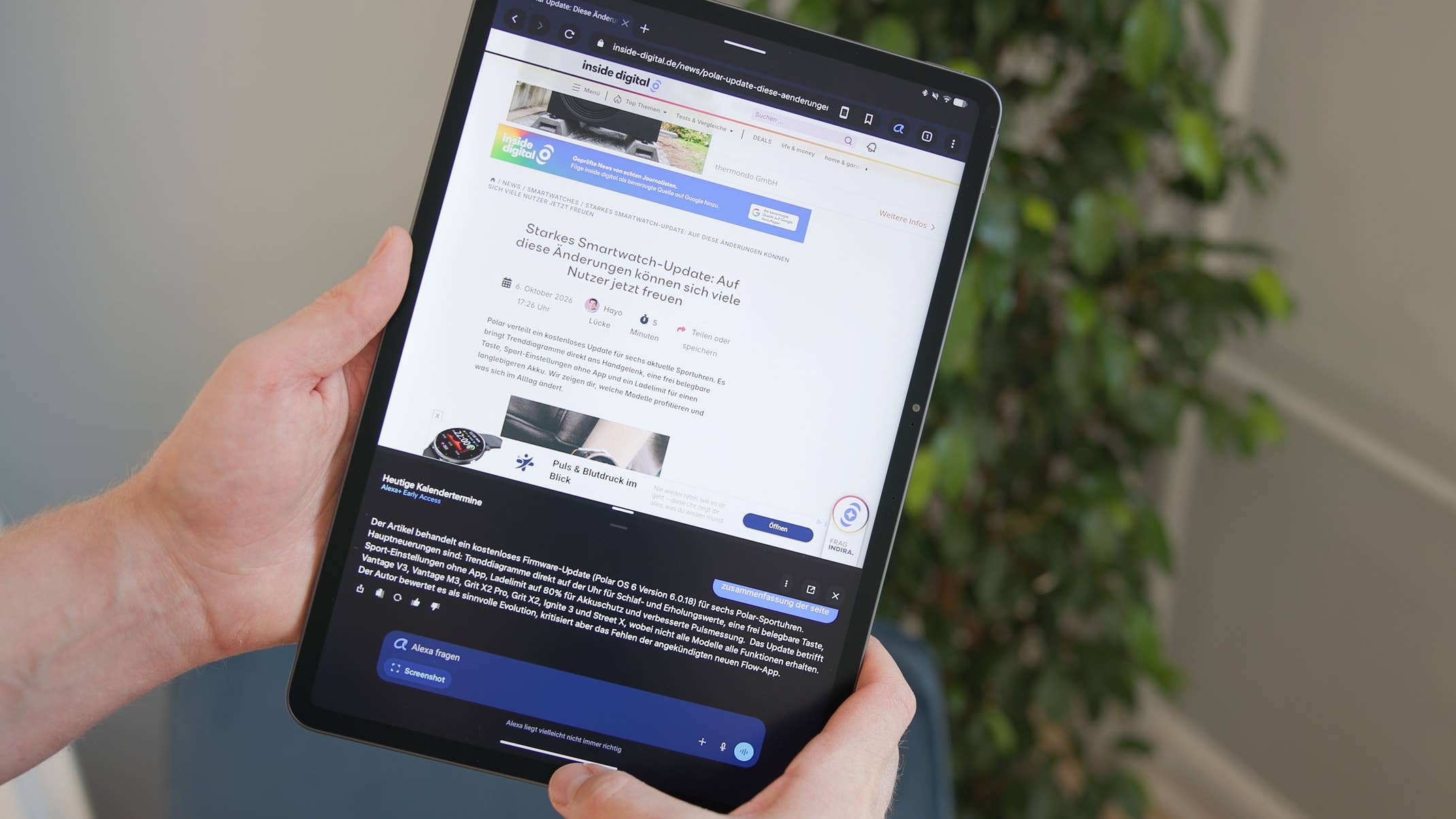 Amazon Alexa Tablet 12 Pro im ersten Test