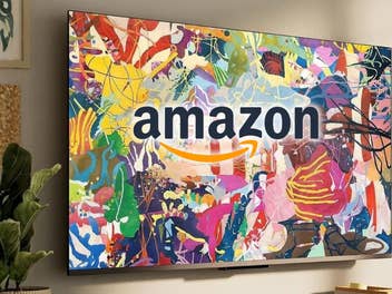 Amazon Ember 4K-TV mit Amazon-Logo