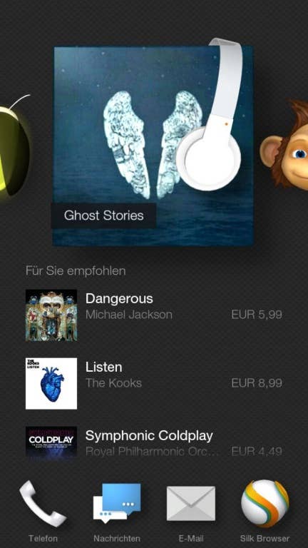 Amazon Fire Phone: Fire OS - Screenshots