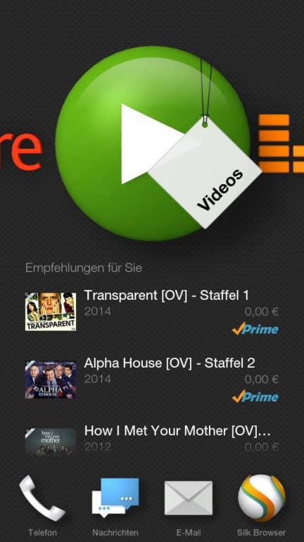 Amazon Fire Phone: Fire OS - Screenshots