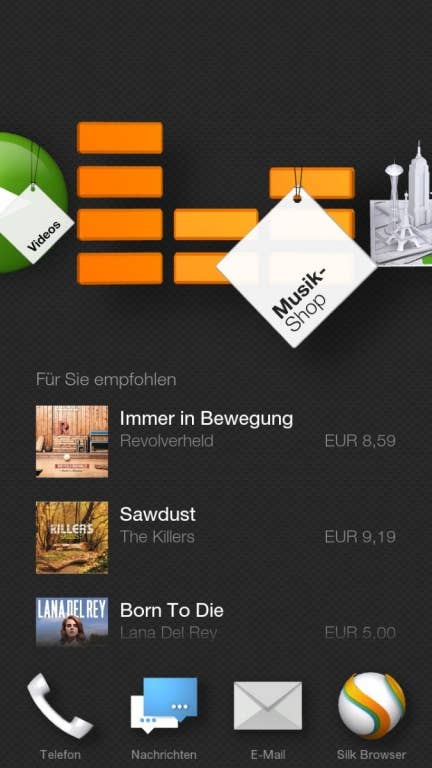 Amazon Fire Phone: Fire OS - Screenshots