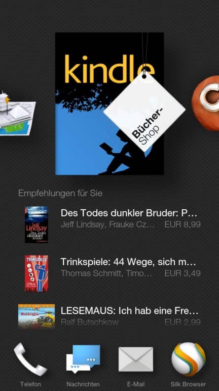 Amazon Fire Phone: Fire OS - Screenshots